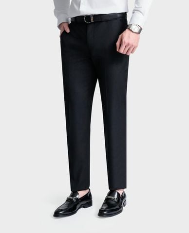  ARISTINO BUSINESS - Quần âu nam trơn phối logo Fiero 