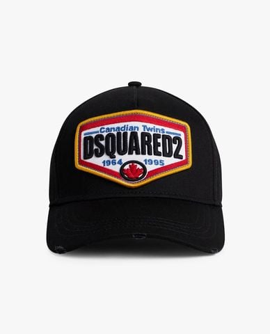  DSQUARED2 - Nón bóng chày nam thêu logo 