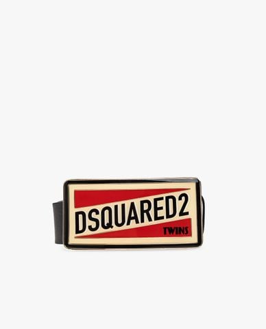  DSQUARED2 - Thắt lưng nam bản vừa khóa kim loại 