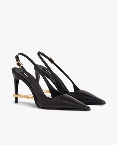  DSQUARED2 - Giày cao gót bít mũi nữ Metal Bar 