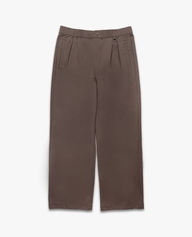  FILA - Quần unisex ống rộng lưng thun 