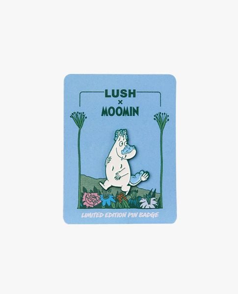  LUSH - Pin cài Lush x Moomin 