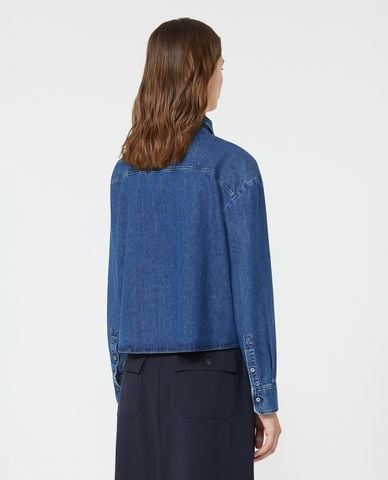  WEEKEND MAX MARA - Áo sơ mi denim nữ tay dài Obbia 