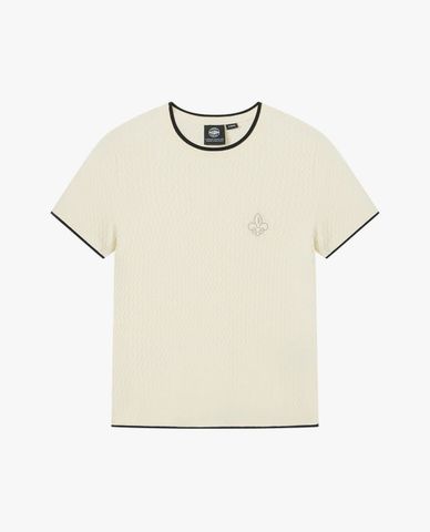  PALLADIUM - Áo thun nữ cổ tròn tay ngắn Vintage 