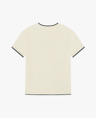  PALLADIUM - Áo thun nữ cổ tròn tay ngắn Vintage 