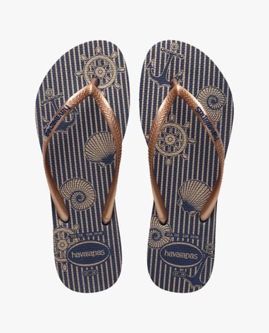  HAVAIANAS - Dép kẹp nữ Slim Nautical 