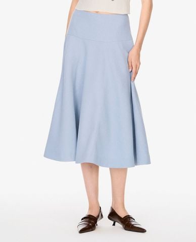  GIGI - Chân váy chữ A midi dáng xoè 