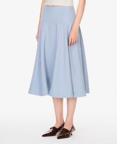  GIGI - Chân váy chữ A midi dáng xoè 