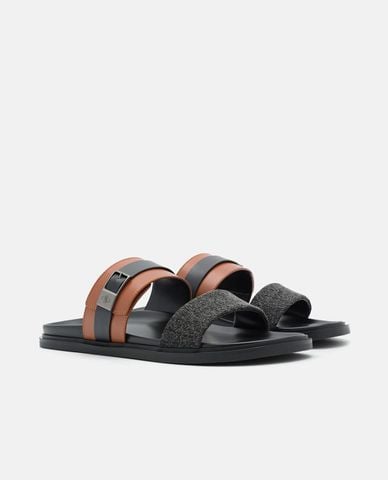  PEDRO - Dép nam quai ngang Double Band Buckle 