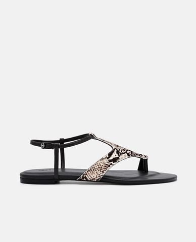  PEDRO - Giày sandals nữ đế bệt mũi tròn 