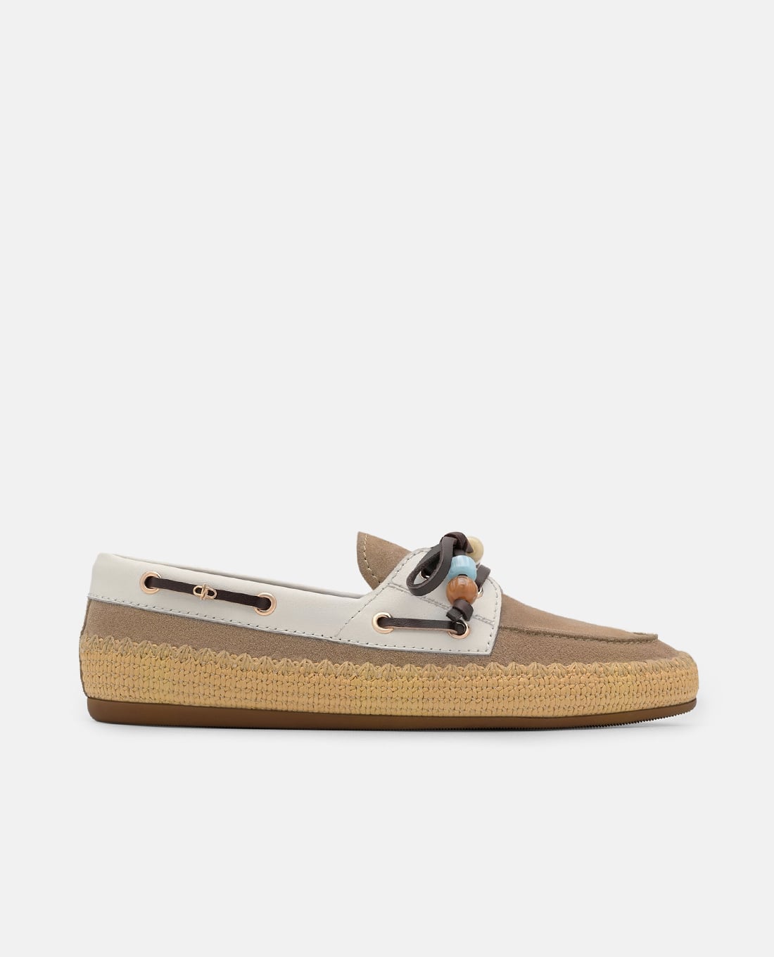 PEDRO - Giày lười nữ đế bệt mũi tròn Dee Leather