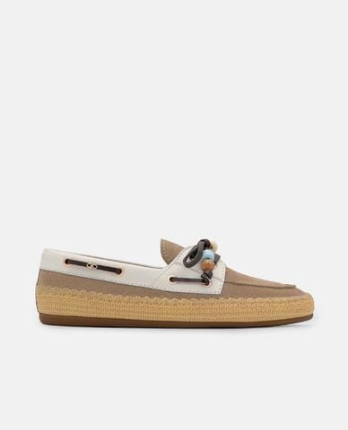  PEDRO - Giày lười nữ đế bệt mũi tròn Dee Leather 