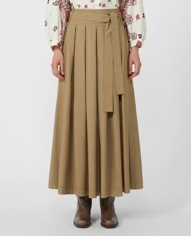  WEEKEND MAX MARA - Chân váy xếp li midi Agiate 