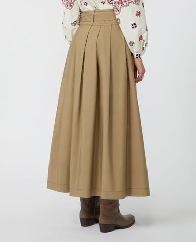  WEEKEND MAX MARA - Chân váy xếp li midi Agiate 