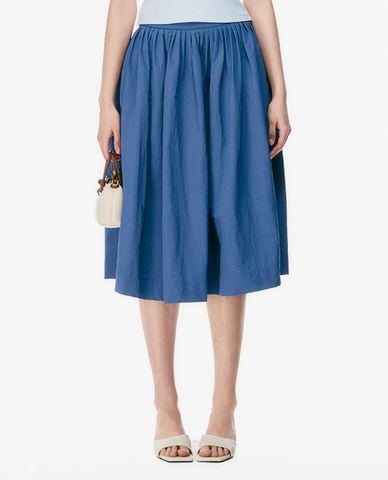  GIGI - Chân váy phom suông midi dáng xoè 