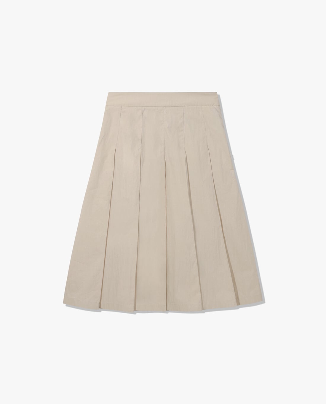 FILA - Chân váy xếp li midi lưng thun