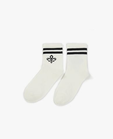  PALLADIUM - Vớ unisex cổ vừa phối sọc 