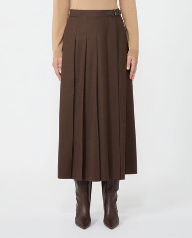  WEEKEND MAX MARA - Chân váy xếp li midi Fastoso 