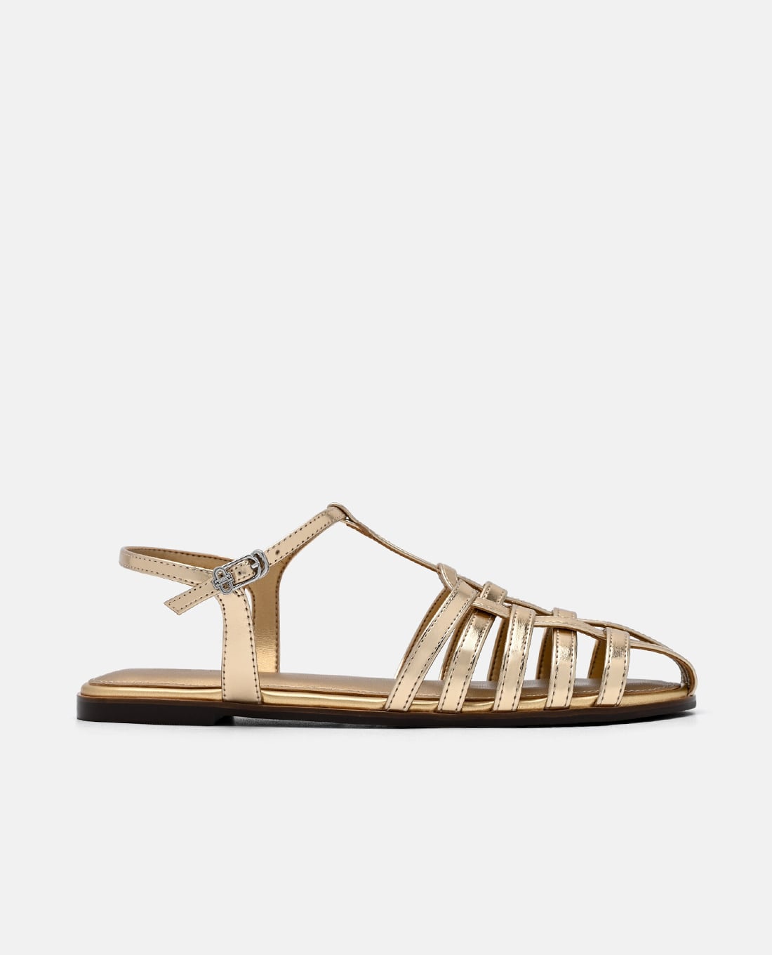 PEDRO - Giày sandals nữ đế bệt mũi tròn Talia