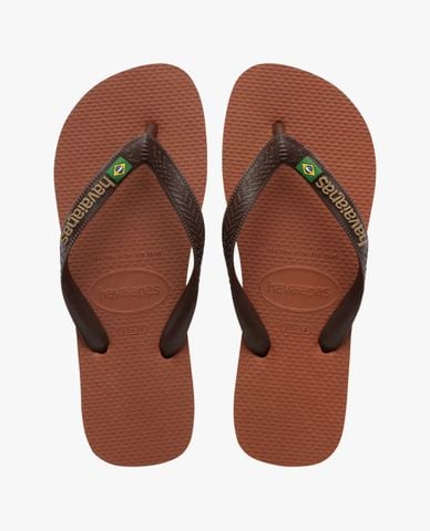  HAVAIANAS - Dép kẹp unisex Brasil Logo 