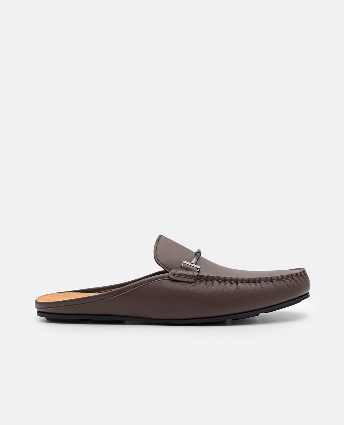 PEDRO - Giày mules nam mũi tròn Hawser Leather