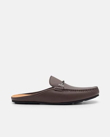  PEDRO - Giày mules nam mũi tròn Hawser Leather 