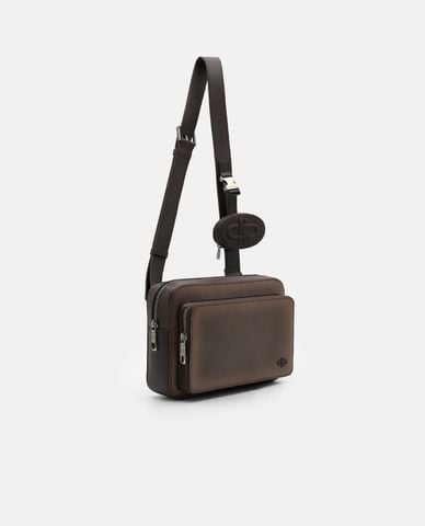  PEDRO - Túi đeo chéo nam phom chữ nhật Flynn 