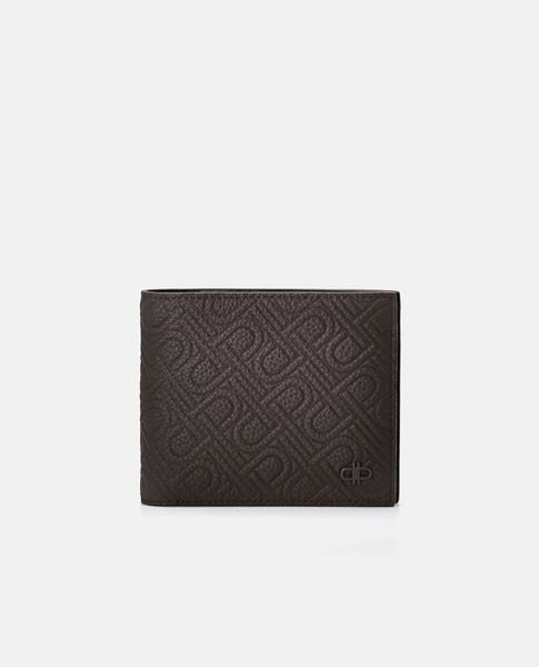  PEDRO - Ví nam dáng ngắn Icon Leather 