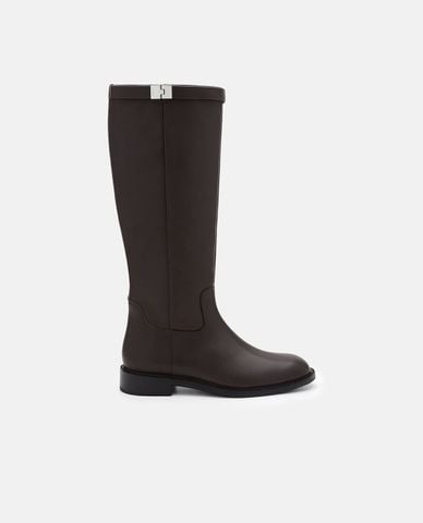 PEDRO - Giày boots nữ đế thấp cổ cao Jatte 