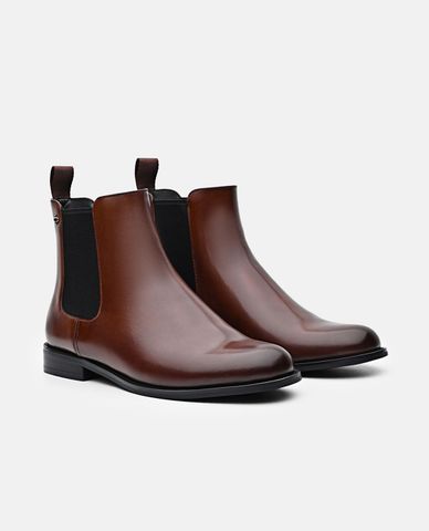  PEDRO - Giày boots nữ cổ cao Meg Leather 