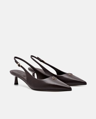  PEDRO - Giày sandals cao gót nữ Marina Leather 
