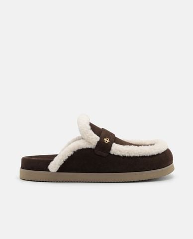  PEDRO - Giày mules nữ đế bệt mũi tròn 