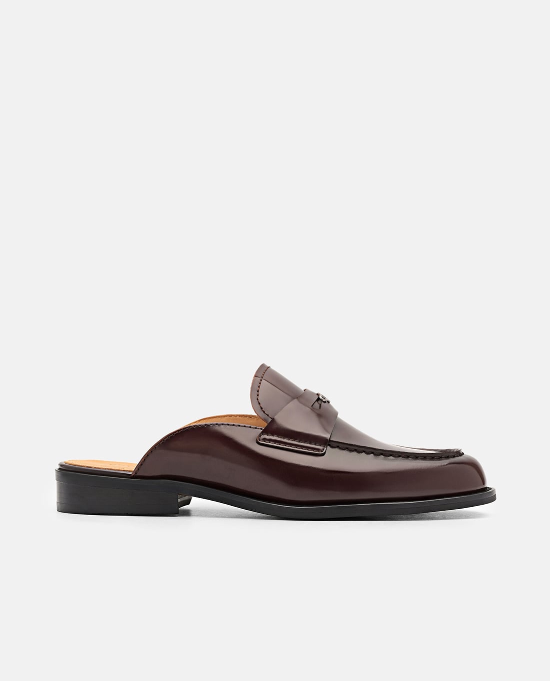 PEDRO - Giày mules nữ đế bệt mũi tròn Mackenzie Leather