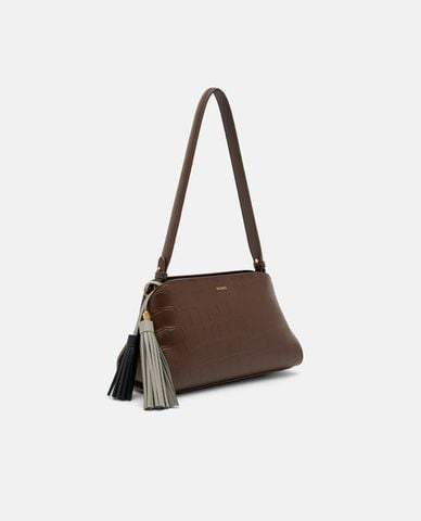  PEDRO - Túi đeo vai nữ hình thang Tassel 