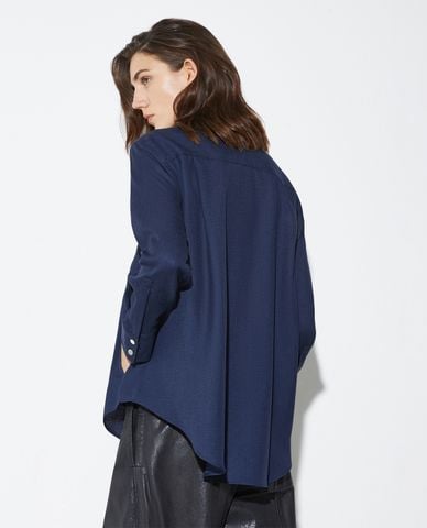  MAX&Co. - Áo sơ mi nữ cổ bẻ tay dài Amazing 