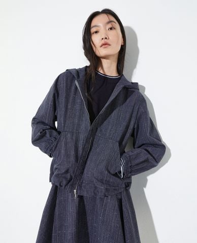  MAX&Co. - Áo khoác phối mũ nữ tay dài Auronzo 