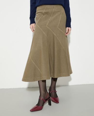  MAX&Co. - Chân váy chữ A midi dáng xòe Mcorenna 