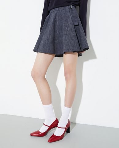  MAX&Co. - Chân váy chữ A mini phối thắt lưng 