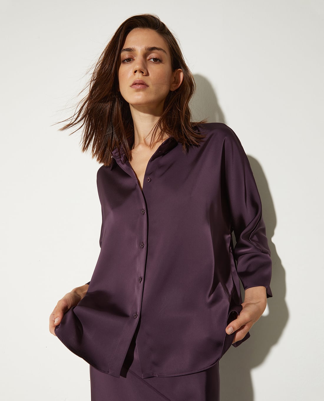 MAX&Co. - Áo sơ mi nữ cổ bẻ tay dài Mcoonorata