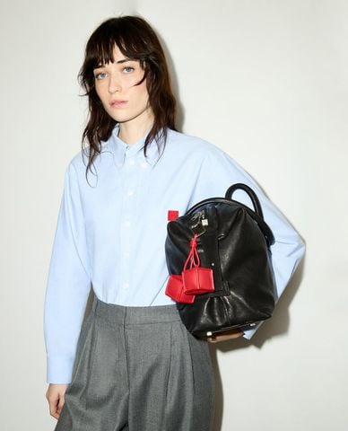  MAX&Co. - Áo sơ mi nữ cổ bẻ tay dài thêu patch Mcoruta 