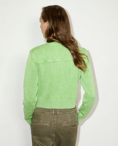  MAX&Co. - Áo khoác cardigan nữ phom croptop Mcostaffa 