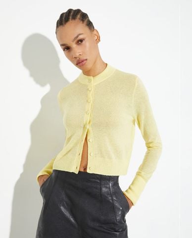  MAX&Co. - Áo khoác cardigan nữ cổ tròn James 