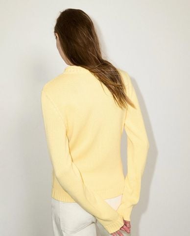  MAX&Co. - Áo khoác cardigan nữ tay dài thêu chữ Mcourlo 