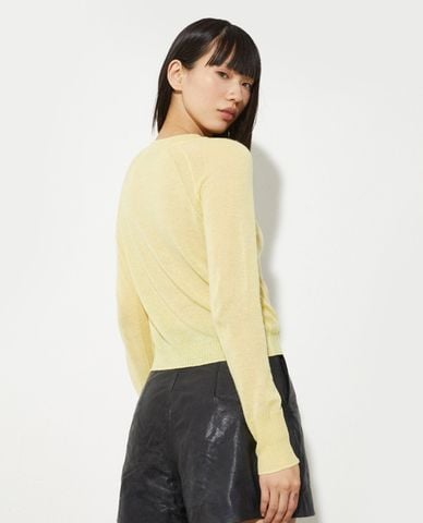  MAX&Co. - Áo dệt kim nữ cổ tròn tay dài Algeri 