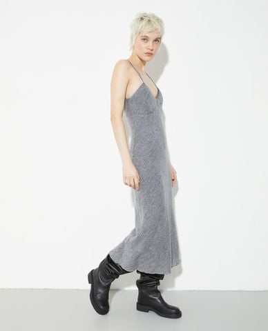  MAX&Co. - Đầm hai dây midi cổ V Folk 