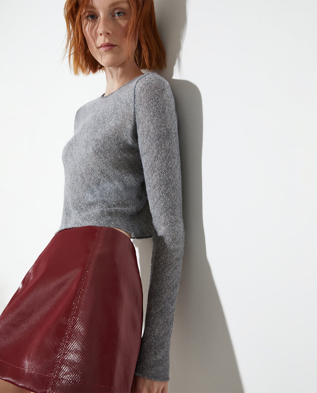 MAX&Co. - Áo dệt kim nữ cổ tròn tay dài Narvel