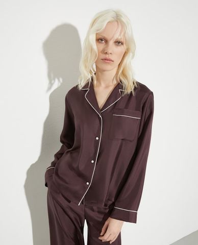  MAX&Co. - Áo sơ mi nữ cổ bẻ tay dài Mclelfi 