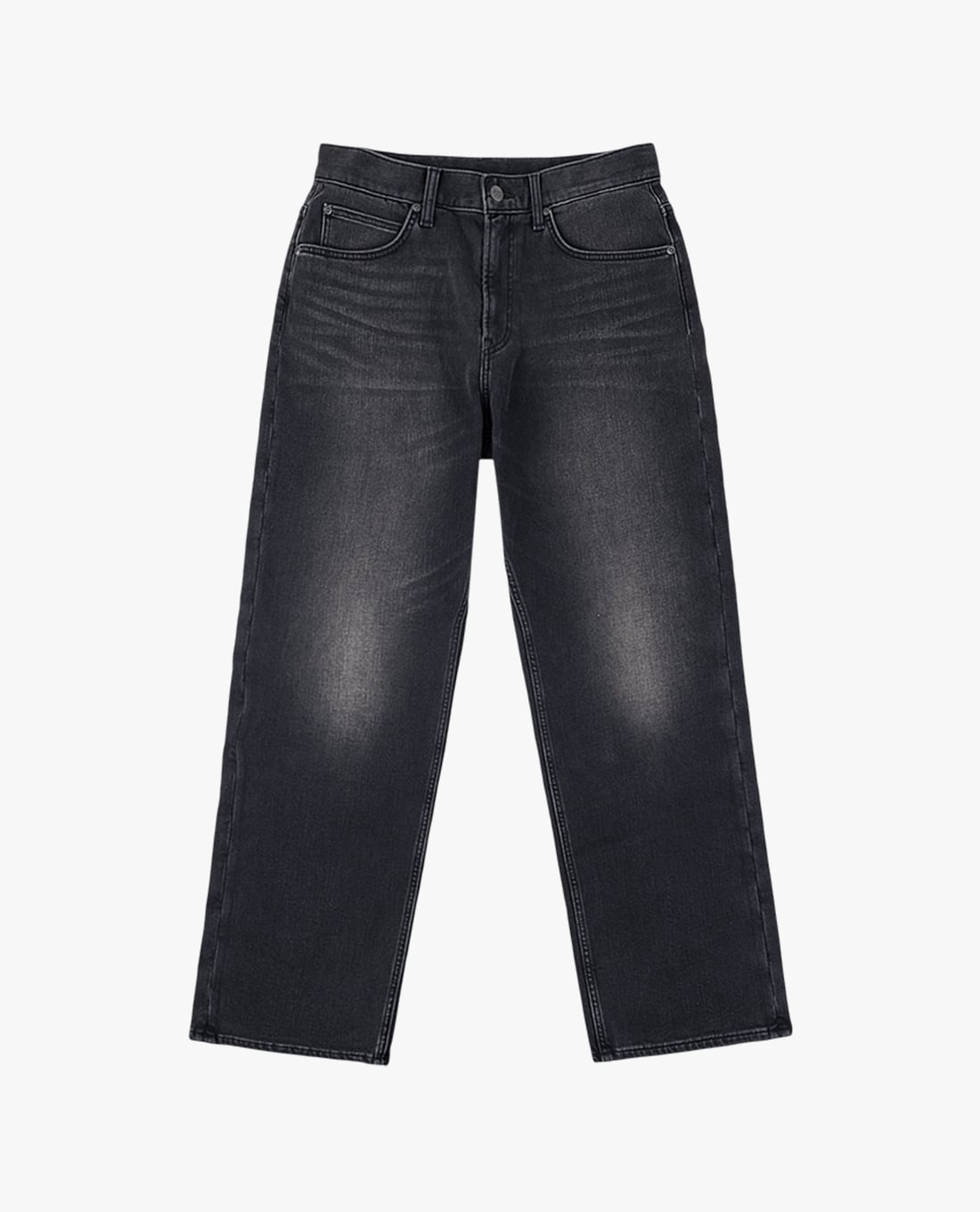 LEE - Quần jeans nam ống rộng wash bạc