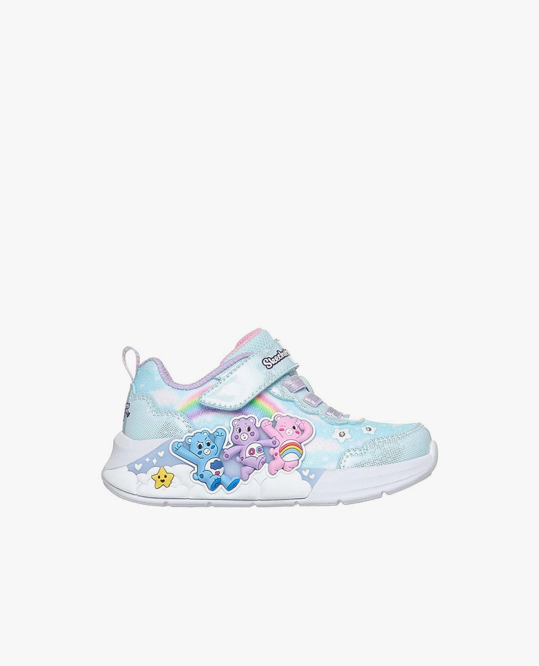 SKECHERS - Giày sneakers trẻ em cổ thấp Lil Snugs
