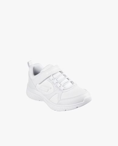  SKECHERS - Giày sneakers bé gái cổ thấp Microspec Plus 